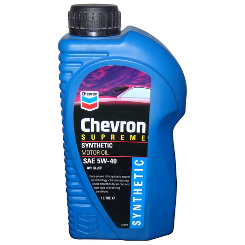 Chevron Supreme Motor Oil 5W-40