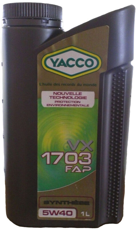 Yacco VX 1703 FAP 5W-40