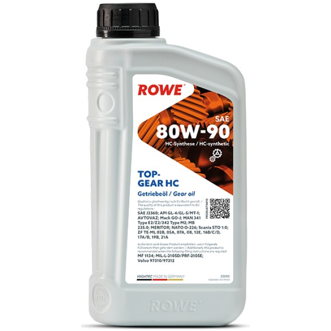 Rowe Hightec Topgear HC 80W-90